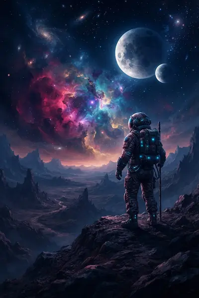 Sci-fi titles from the Glomax8k on-demand library, shown as streaming posters